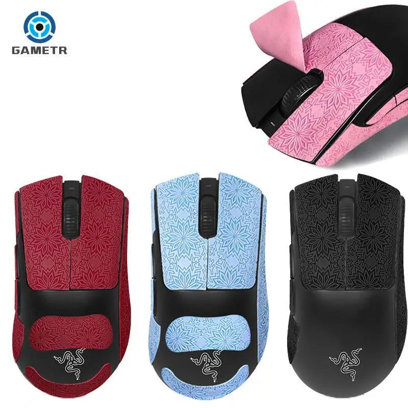 Mouse Grip Tape Sticker Non Slip Suck Sweat For RAZER DEATHADDER V3 PRO Gaming Mouse Mouse Anti-Slip Sticker