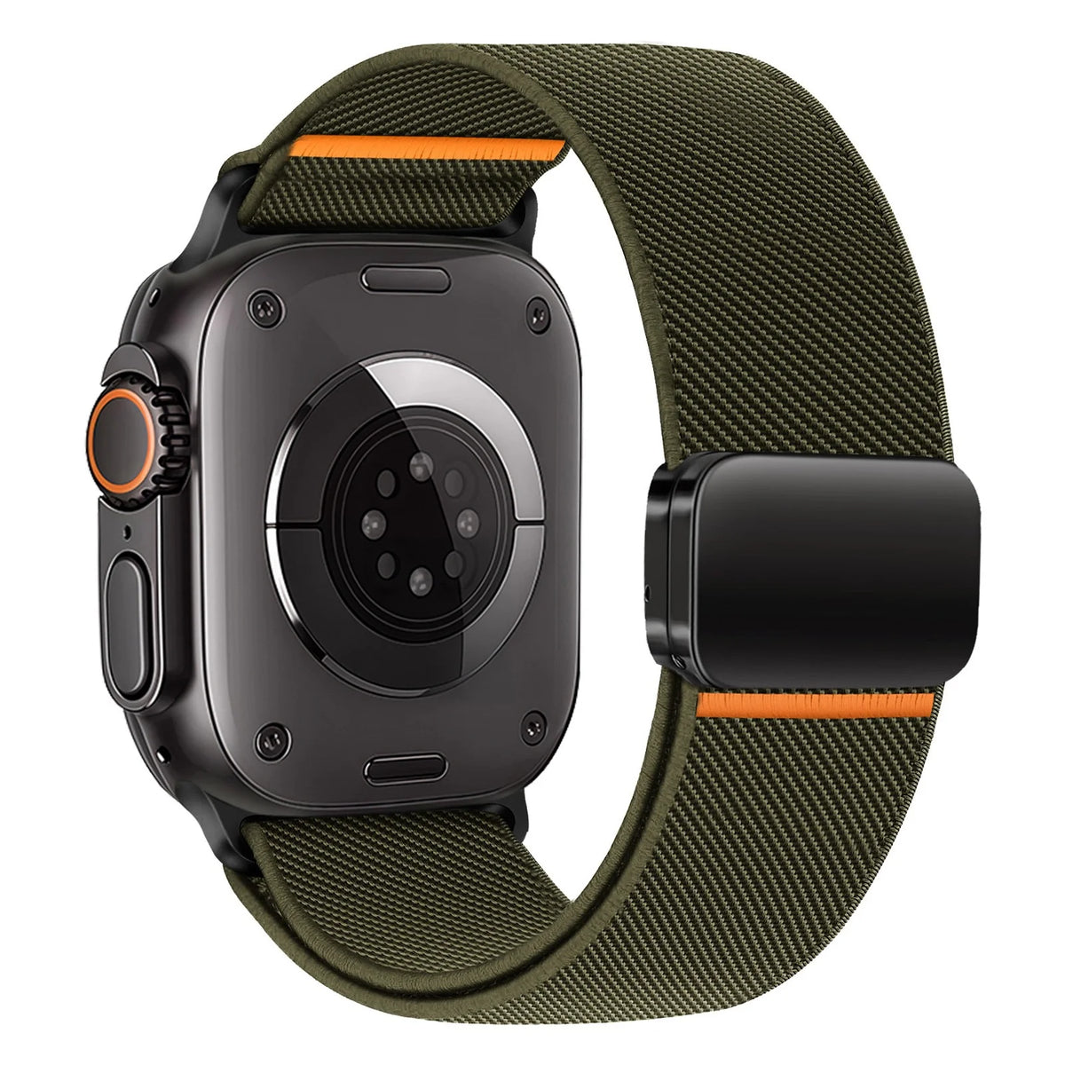 Nylon Strap for Apple Watch Band 49mm 46mm 42mm 45mmm 41mm 44mm 40mm Magnetic Bracelet Correa iWatch Ultra 11 10 9 8 7 6 5 SE 3
