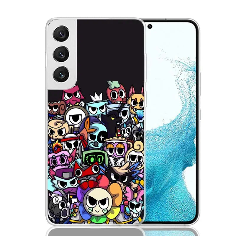 Game Dandys World Phone Case For Samsung Galaxy S10 Lite S10E S9 S8 Plus Note 20 Ultra 10 Pro 9 8 S7 Edge M21 M12 M32 M51 M52