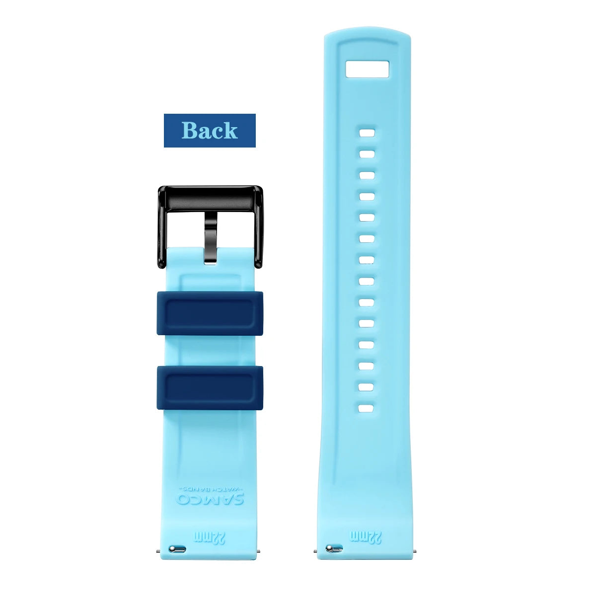 Quick Release Rubber Watch Strap Silicone Watch Band 18mm 20mm 22mm Huawei ,Samsung Galaxy, Garmin, Watch Replacement Watchband
