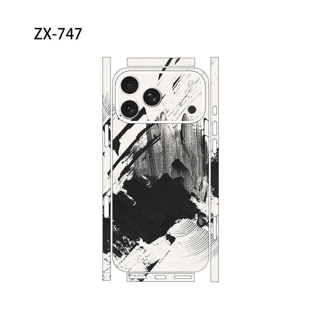 Oscar Skin Wrap Decal Vinyl Sticker for iPhone Pro Max Back Film Compatible with iPhone 17/16/15/14/13 Pro Models