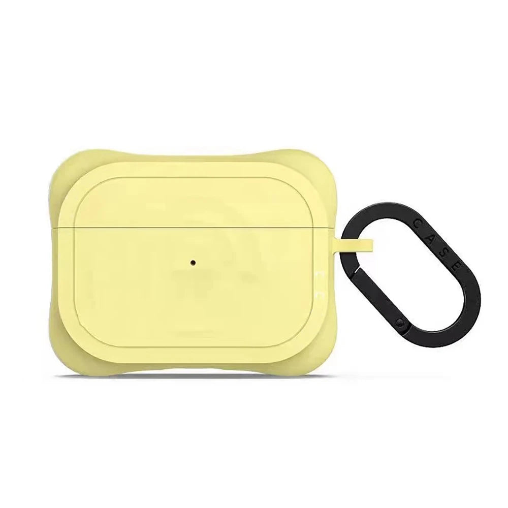 Ripple Liquid Silicone Case For AirPods Pro 3 2 AirPods4 Multi Color Wireless Bluetooth Earbuds Simple Protective Cover