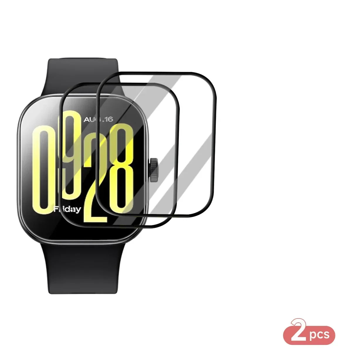 Screen Protector for Xiaomi Redmi Watch 5 Curved Screen Protector Redmi Watch 5 Ultra-HD Full Coverage Protective Accessories