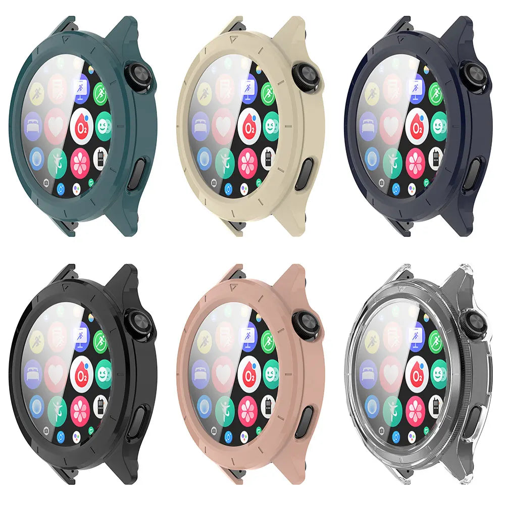 PC Case + Tempered Glass For Xiaomi Watch S4 Full Shell Screen Protector Bumper Cover For Xiaomi Watch S4 eSIM Smart Accessorie