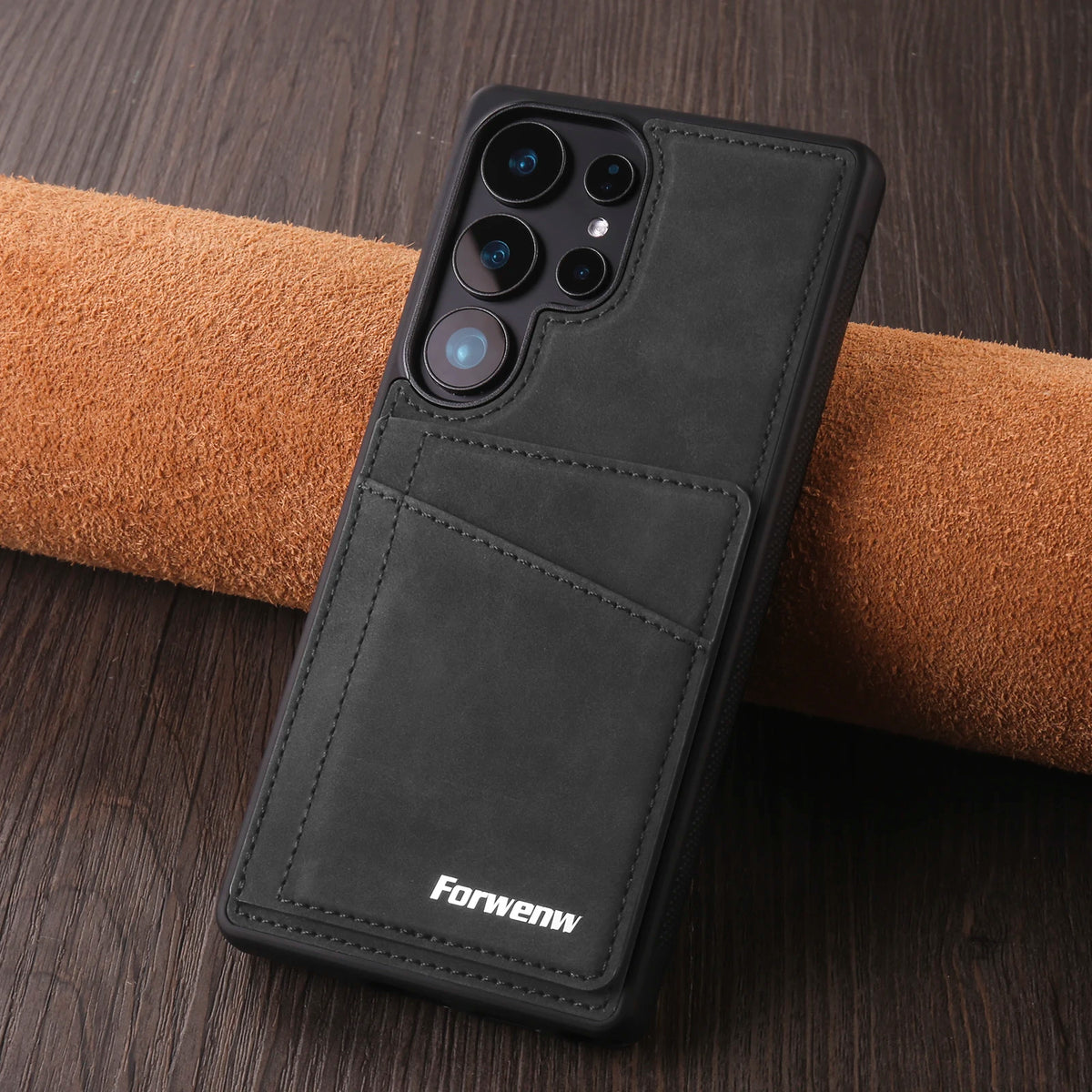 Leather Case for Samsung Galaxy S25 Edge S26 S24 Ultra S23 S22 S21 Plus S20 FE A16 A36 A56 A15 A35 A55 A54 A14 A17 Phone Cover