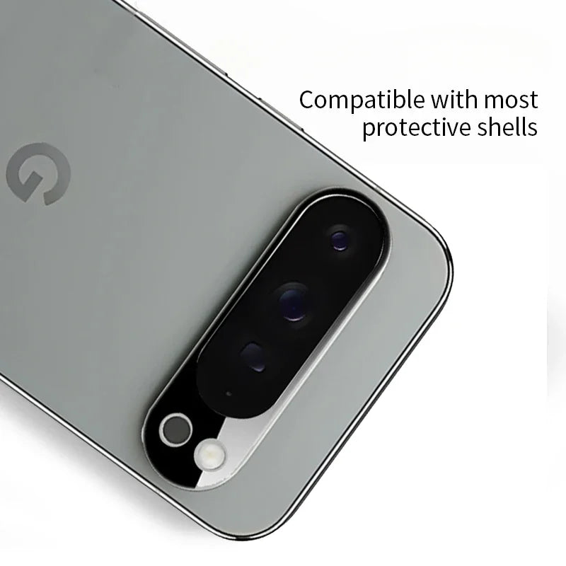 1-2Pcs 3D Premium HD Black Camera Lens Tempered Glass Protector For Google Pixel 11 10 9 Pro XL 10A 9A 9H Anti-Scratch Lens Film
