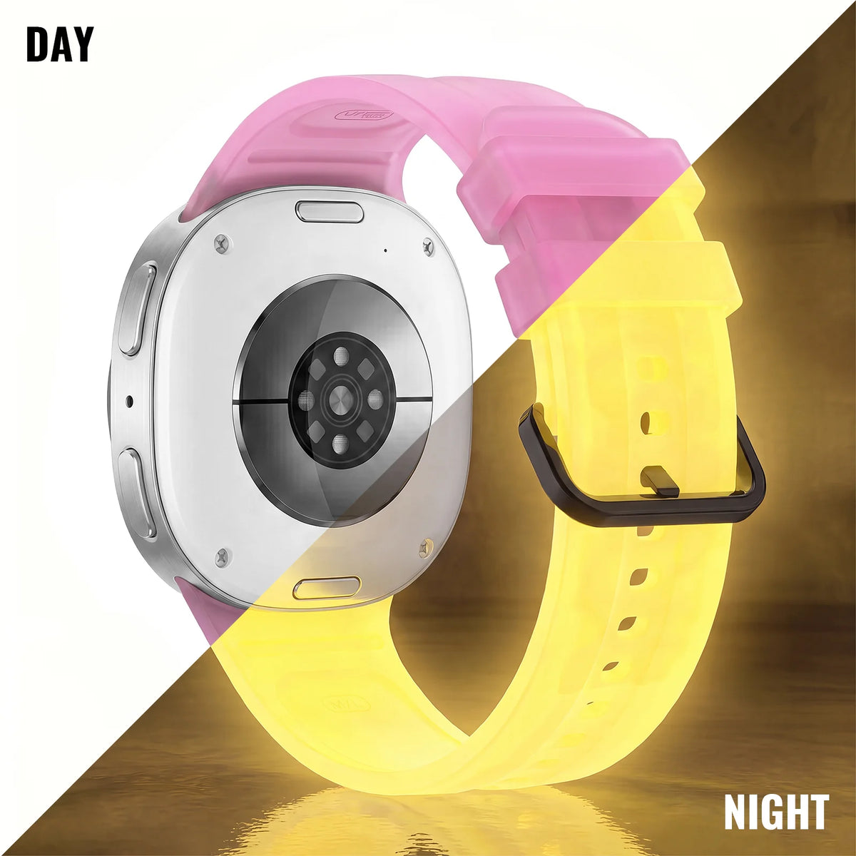 Luminous Silicone Band For Samsung Galaxy Watch9 40mm 44mm Smart Watch Strap Bracelet for Galaxy Watch 8 40mm 44mm Classic 46mm
