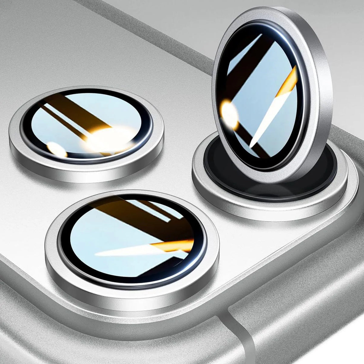 Aluminium Alloy Tempered Glass For Apple iPhone 17 Pro Max Lens Film Cover Protection Camera Lens Protector for iPhone 17 Pro