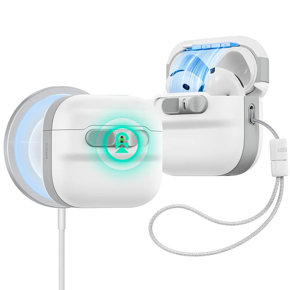 ESR for AirPods 5 Case (2026)&AirPods 4 Case (2024)Powerful Drop Protection Earphone Cover Compatible with AirPods 4/5 Gen
