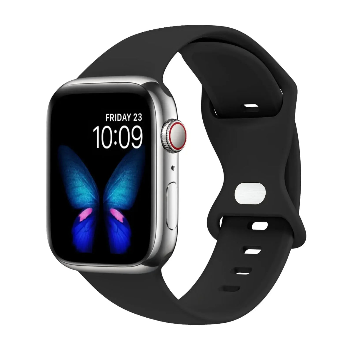 Sport Bands for Apple Watch Strap Ultra SE Series 10 4 3 46mm/38mm/40mm/45mm 49mm 41mm/42mm/44mm Silicone iWatch Band 9 8 7 6 5