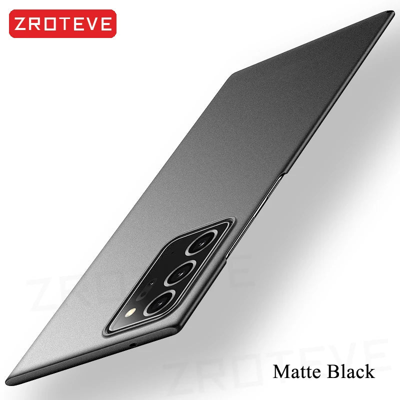 Note20 Ultra Case Zroteve Slim Hard PC Matte Cover For Samsung Galaxy Note 20 9 10 S10 E S20 S21 FE S22 S23 S24 S25 Plus Cases