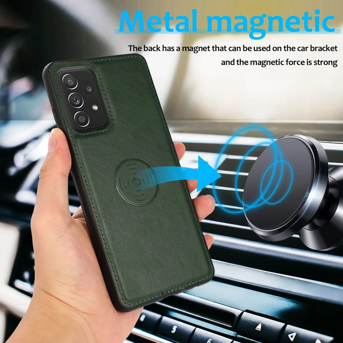 2 IN 1 Detachable Leather Card Slot Magnetic Wallet Case For Samsung Galaxy A54 A15 S23 S24 S25 Ultra S22 S21 FE A16 A55 Cover