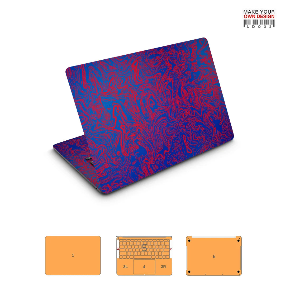 Colorful Skin Sticker for Macbook Air 13.3 M1 PRO 13.3 M2 2024 2025 Full Wray Sticker Skin Screen Protector