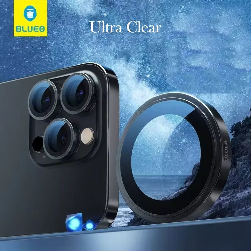 Blueo Camera Protection For iPhone 17 Pro Max Lens Protective Glass for iPhone 17 Pro Sapphire Glass
