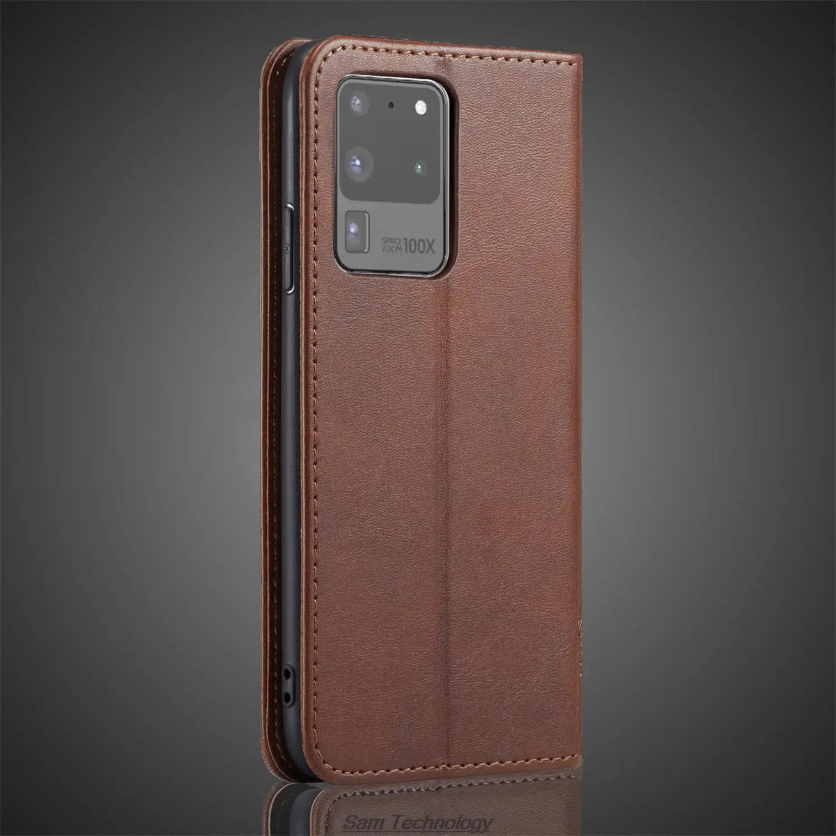 Magnetic attraction Leather Case for Samsung Galaxy S20 Ultra / S20 Ultra 5G 6.9" Holster Flip Cover Wallet Bags Fundas Coque