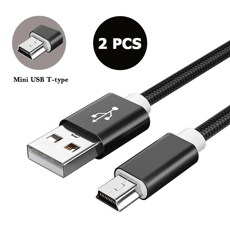 Mini USB 1M 2M Cable Mini USB to USB Fast Data Charger Cable for MP3 MP4 Player Car DVR GPS Digital Camera HDD Mini USB Cord