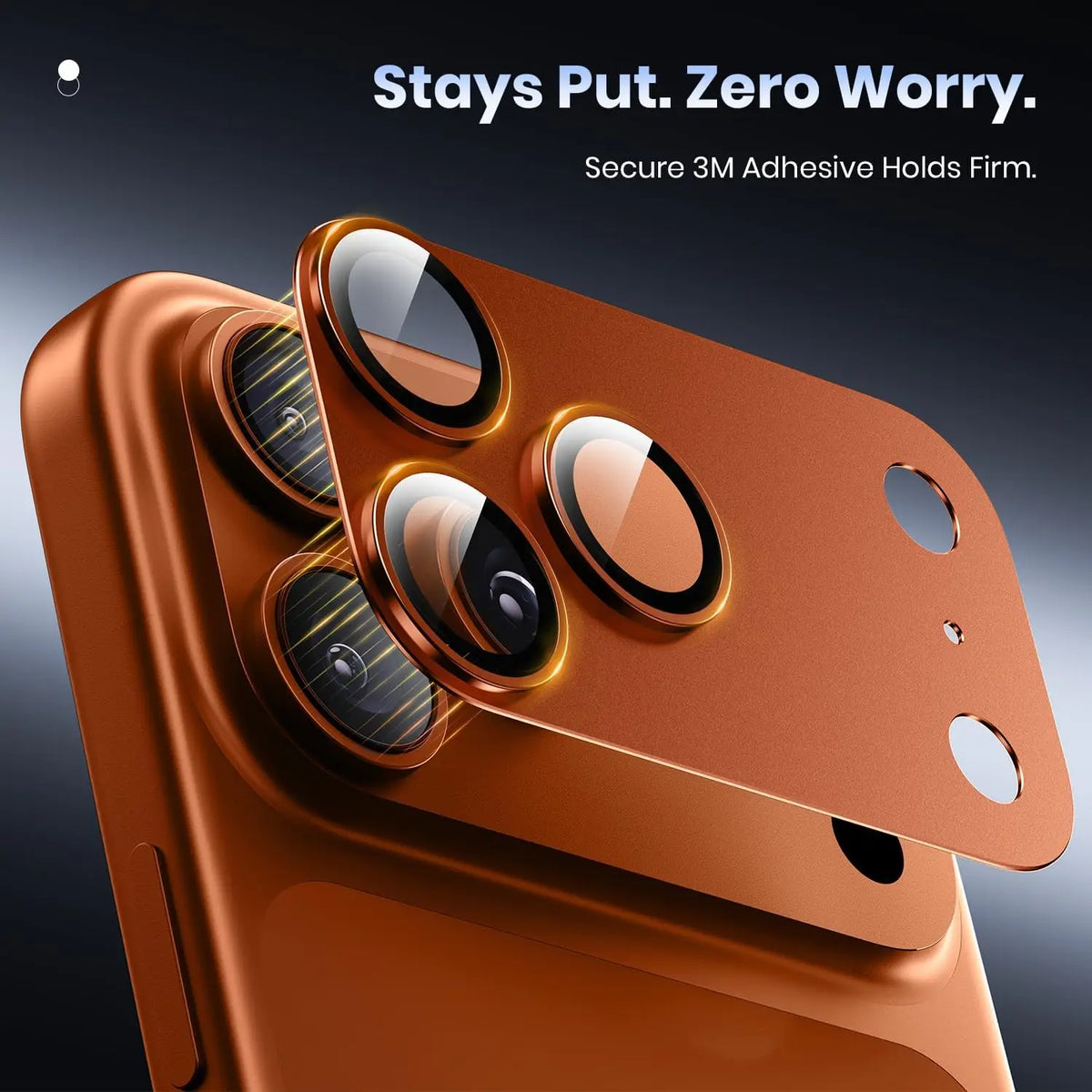 for Phone 17 Pro Max 17Air Camera Lens Protector Strong Adsorption Metal 9H+ Tempered Glass Camera Screen Full Protective Cover
