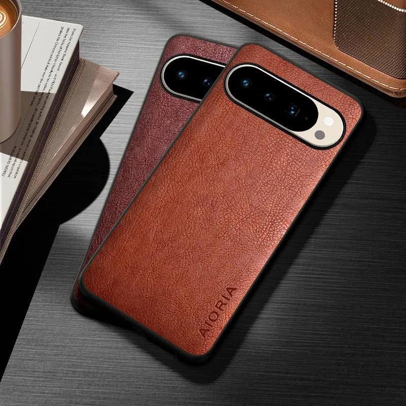 for Google Pixel 10 Pro XL Case capa funda business style durable pu leather cover for google 10 pro case coque