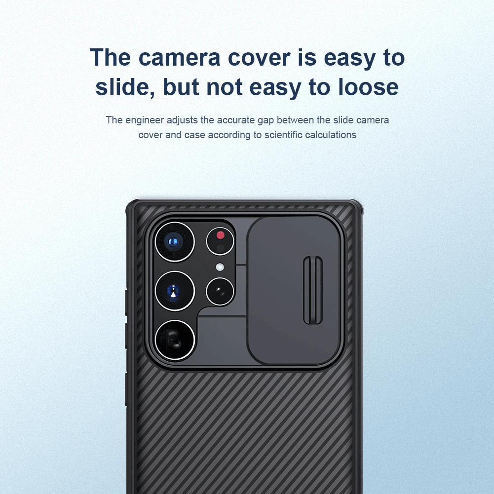 for Samsung Galaxy S26 S25 S24 S23 S22 Ultra Edge Case Nillkin CamShield Slide Camera Cover for S24 FE S23 Plus Lens Cases