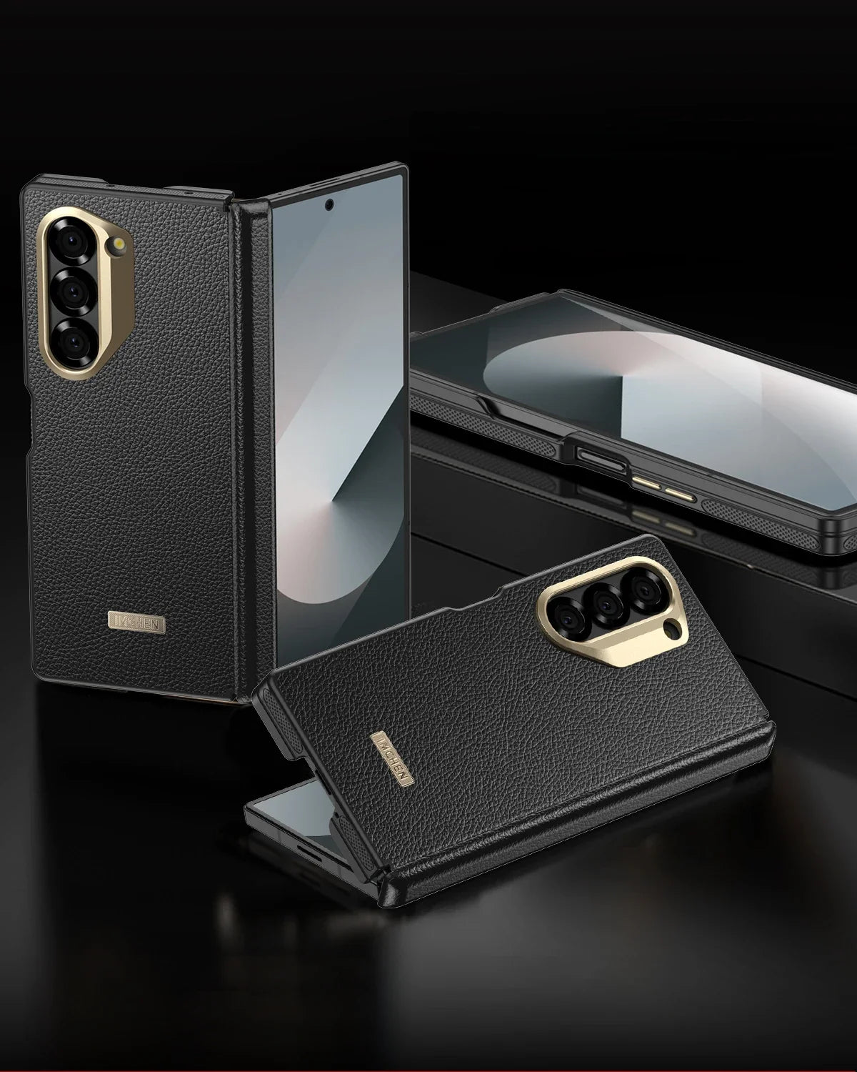 business High Quality for SamsungGalaxy Z Fold 6 5 Magnetic Wireless Charging Drop Protection Anti Scratch Hard Cover Phone Case
