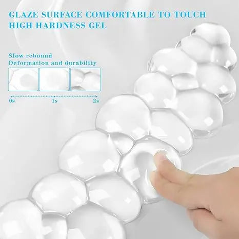 Cloud Keyboard and Mouse Wrist Rest Cute Wrist Support and Arm Support Keyboard Rest for Keyboard and Mouse Typing Pain Relief
