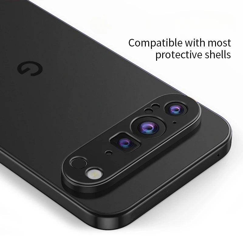 Aluminum Metal Rear Camera Lens Protector for Google Pixel 9 Pro XL Pixel9 Pixel9Pro Lens Cover Screen Protector Lens Ring Film