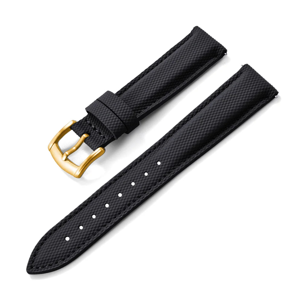 NATOBELT Sailcloth Watch Strap 18mm 19mm 20mm 22mm PVC Watch Strap Nylon Watchband Quick Release Sport Wristband Accessories