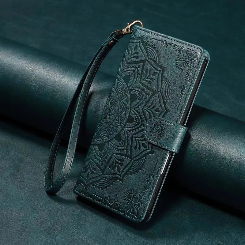 Magnetic Leather Case For Samsung Galaxy S7 Edge S8 S9 Plus S10 Lite Note 10 20 Ultra 8 9 XCover 7 Flip Wallet Card Phone Cover