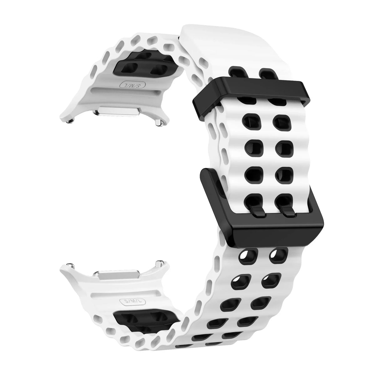 Soft Silicone Strap for Samsung Galaxy Watch 8 Ultra 2025 47mm Original Bracelet for Galaxy Watch Ultra 2-1 47mm Ocean Watchband