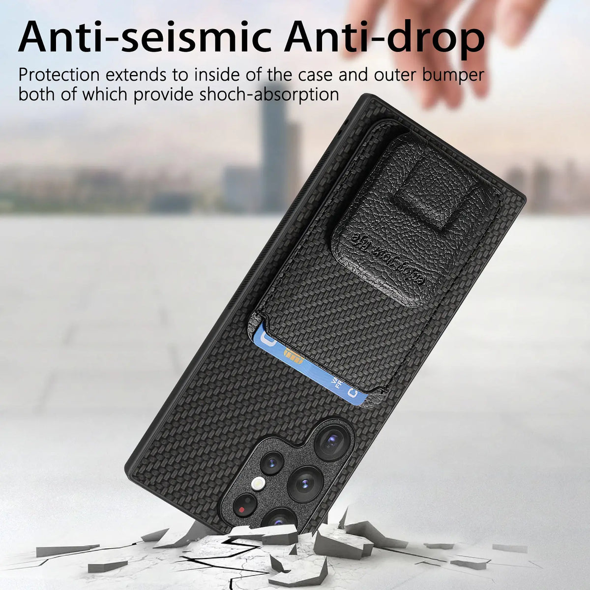 Foldable Kickstand Cards Solt Wallet Case For Samsung Galaxy S24 Ultra S23 S22 Plus S21 FE A14 A24 A34 A54 A15 A05 A55 A35 Bag