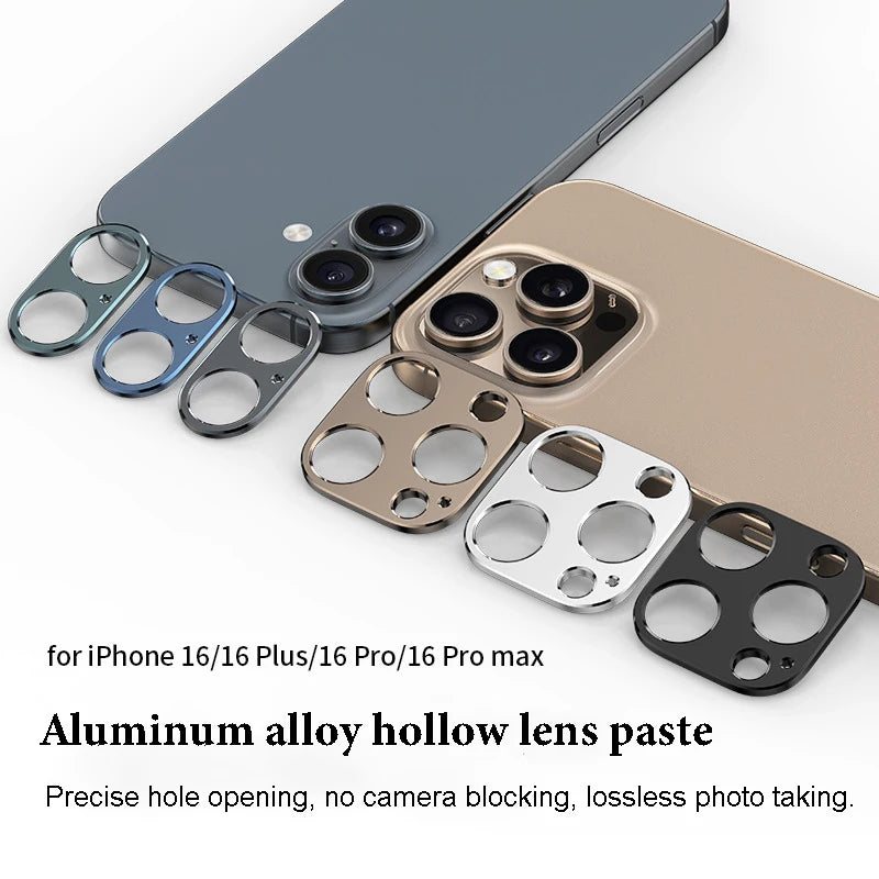 Camera Lens Protector for iPhone 16 Pro Camera Protective Film for iPhone Camera Circles for iPhone 16 Camera Protection Lens
