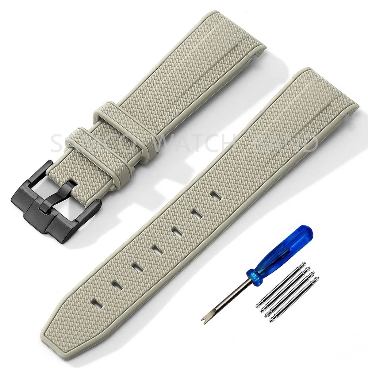 Silicone Strap for MoonSwatch Watch 20mm Rubber Replacement Band for Omega X Swatch Speedmaster Watch Bands