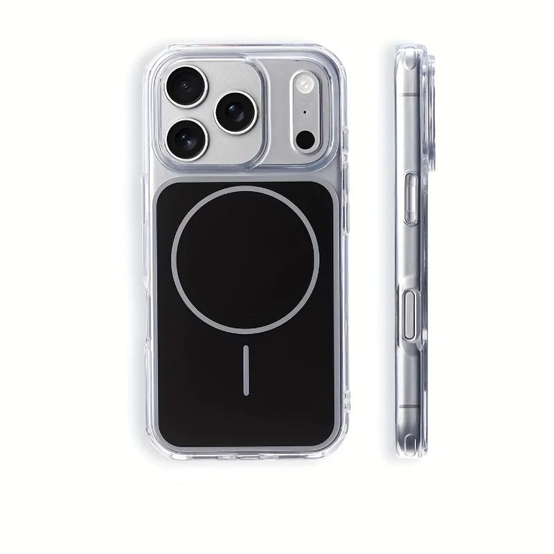 P69 Premium Transparent White Back Case Ideal for Iphone 17 Pro Max 17 Pro And 17 Highly Compatible with for iphone 16 15 14 Pro