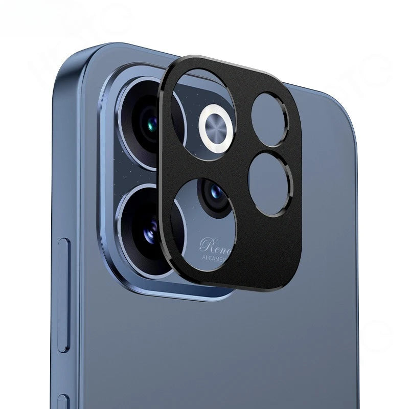 Aluminum Metal Rear Camera Protectors for OPPO Reno 15F 15FS Lens Cover For Reno15F Hollow Lens Ring Film