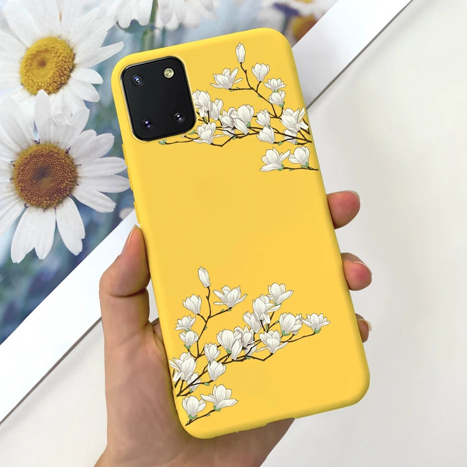 For Samsung Galaxy Note10 Lite Case SM-N770F 6.7'' Popular Candy Painted Cover Soft TPU Phone Case For Samsung Note 10 Lite Bags