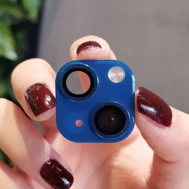 Seconds Change Fake Camera Lens For iPhone XR to 13 13mini Back Film Phone Alloy Sticker Protector Cover with Retail Box