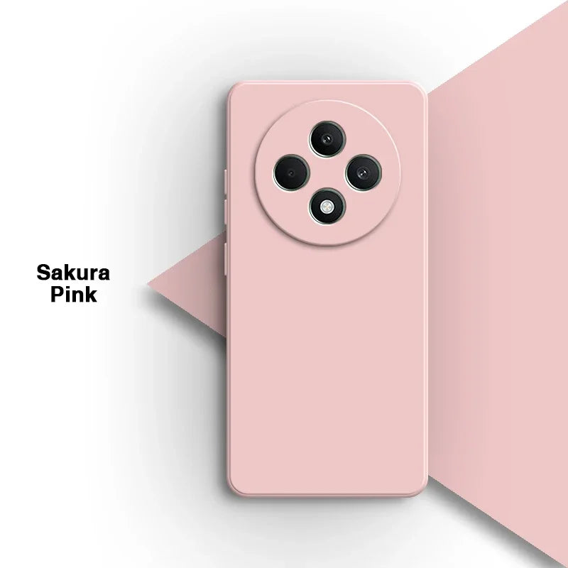 Phone Case for OPPO Reno 12 12F 12FS Reno12 Pro F FS 5G Global Shell Candy Liquid Silicone Soft High Qualtiy Original Back Cover