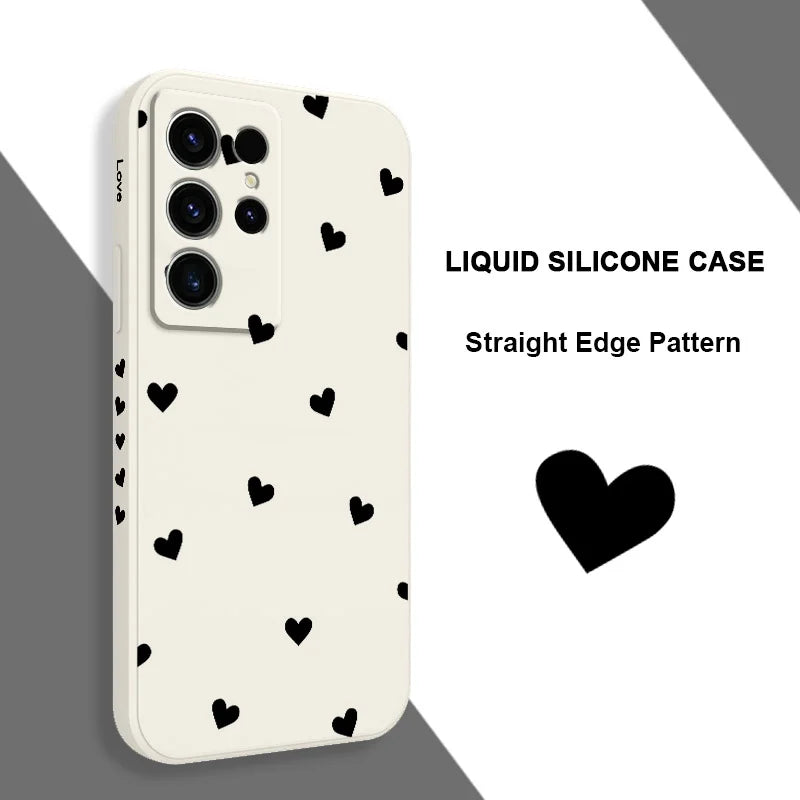 Scatter Love Phone Case For Samsung Galaxy S25 FE S24 S23 S22 S21 S20 S10 S10E Ultra Plus FE Note 20 Ultra Plus Cover
