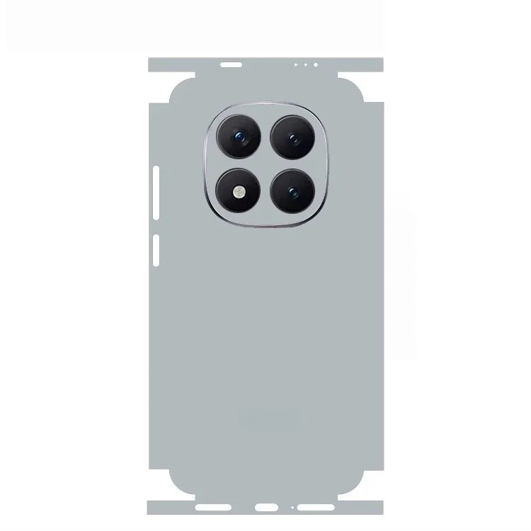 Plain Color Pattern Matte Film Skin Phone Back+Sides Sticker For XIAOMI Redmi Note 15 14 13 Pro Full CoverWrap