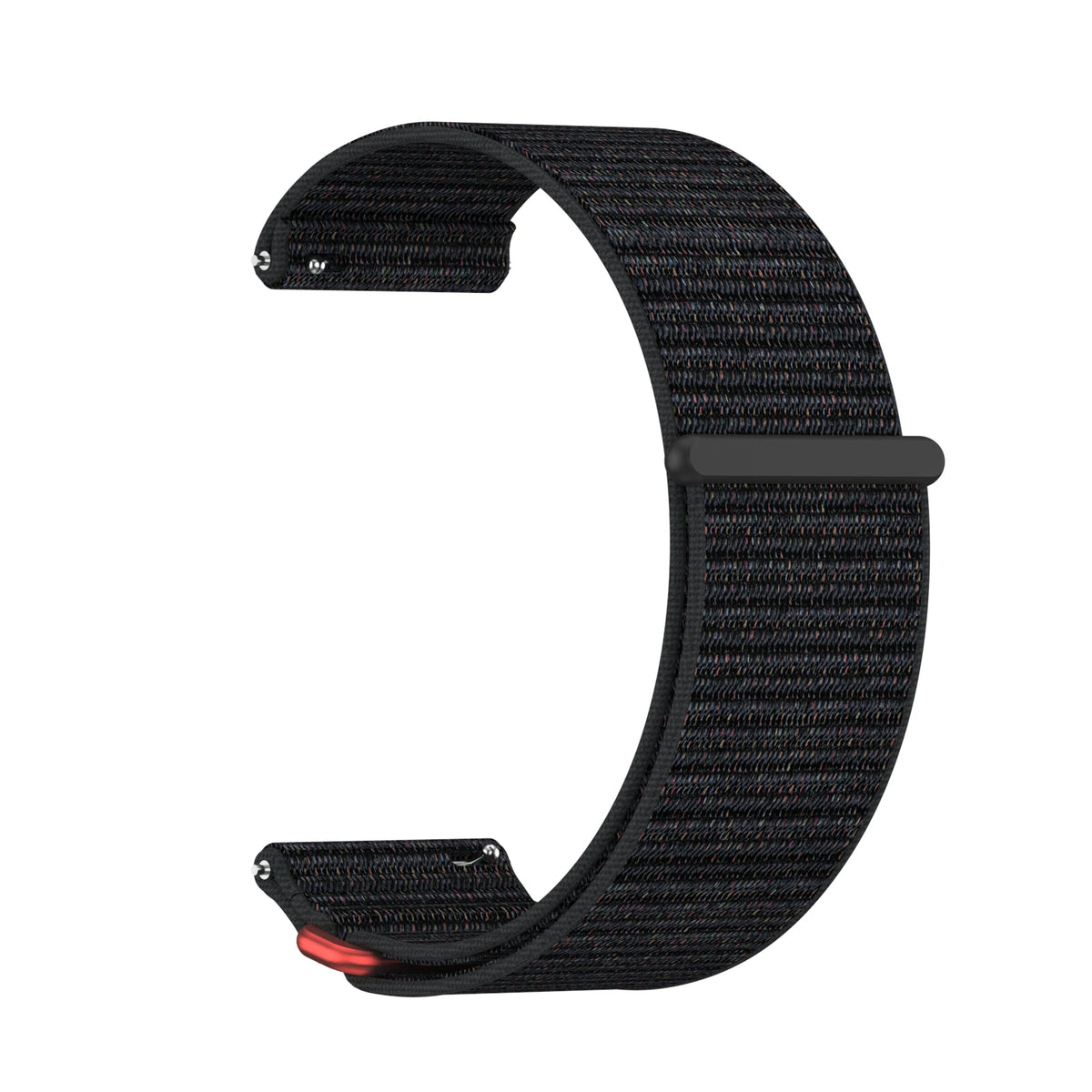 For Garmin Venu X1 Watch Strap Nylon Two-Section Wristband Smart Breathable Metal Mid-Ring Loop Replacement Watch Strap