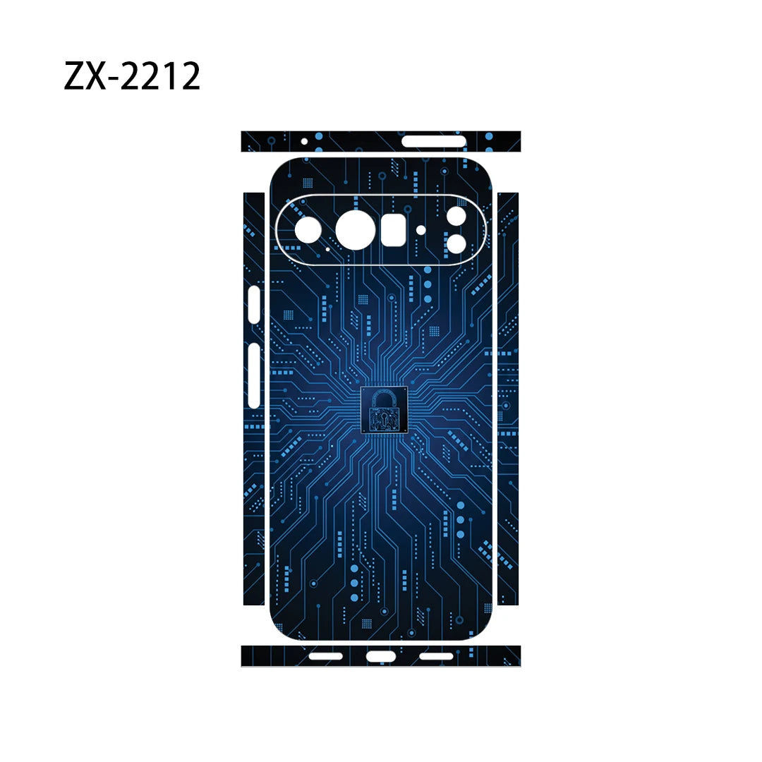 Skin Wrap Sticker for Google Pixel 10 9 8 7 6 Pro Back Screen Protector Film Cover Case Macaroon Wrap Matte Sticker