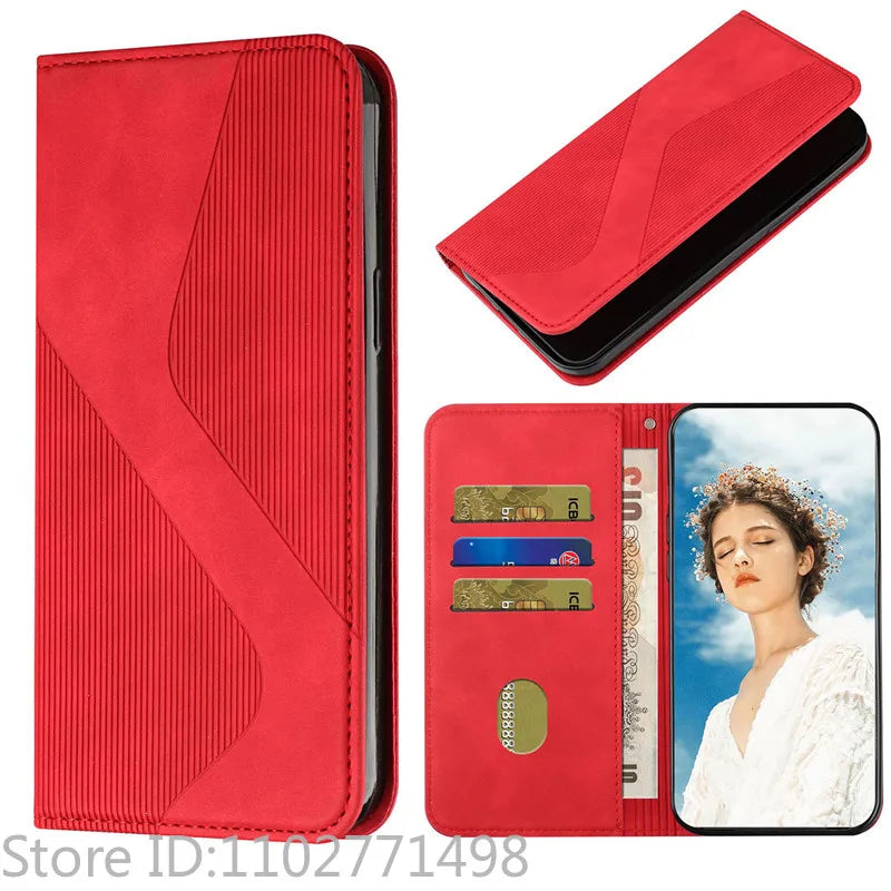 S10+ Luxury Wallet Flip Cover Phone Case For Samsung Galaxy S10E S10 Plus Lite G973F Magnetic Shockproof Leather Cases Fundas