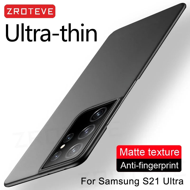 S21 Case Zroteve Slim Hard PC Matte Cover For Samsung Galaxy S21 S20 FE S22 S23 Plus S24 Ultra S25 Ultra S21+ S22+ Phone Cases