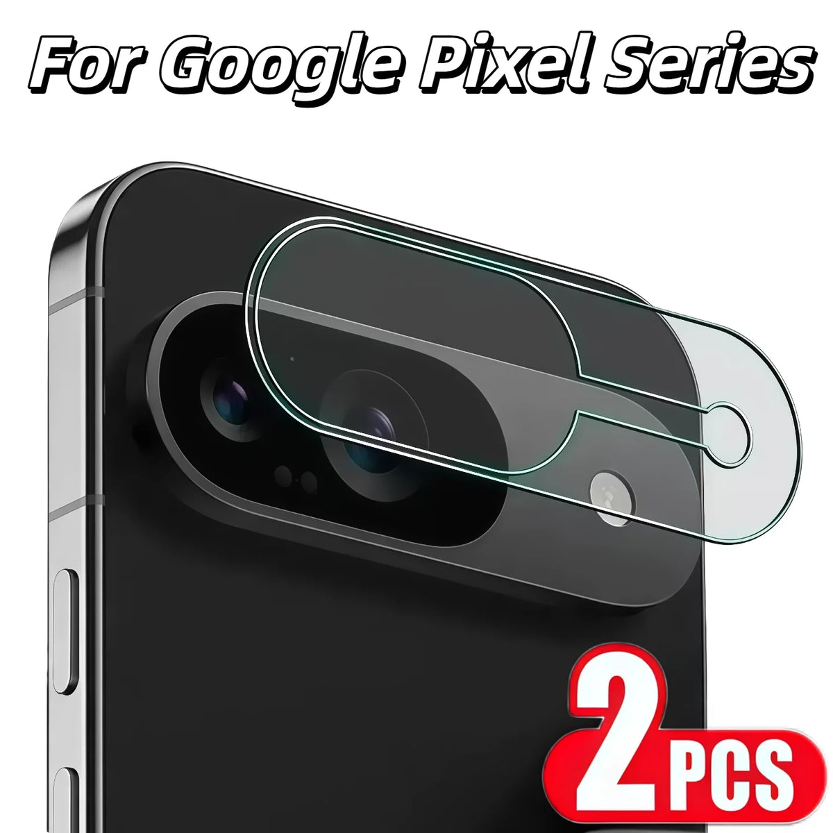 2Pcs Tempered Glass Camera Lens Protector For Google Pixel 10 9 Pro XL 8 7 6 6A 7A 8A Fold HD Clear Scratch Resistant