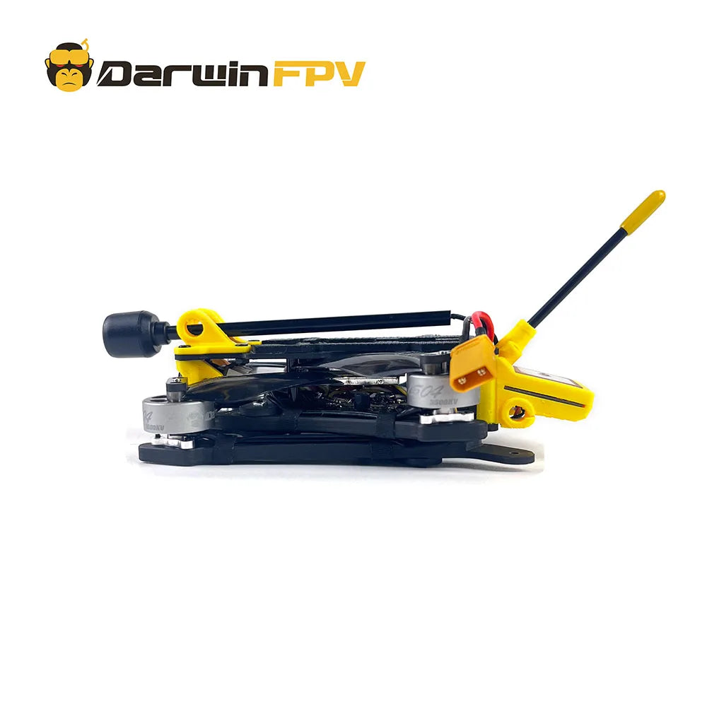 DarwinFPV FoldApe4 4 Inch Folding Long Range FPV Drone F411 15A ELRS AIO Quadcopter