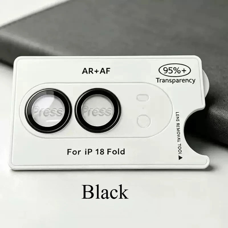 9H Hardness HD Clear Tempered Glass Camera Lens Protector Anti-Scratch Back Lens Film For iPhone 18 Duo Fold