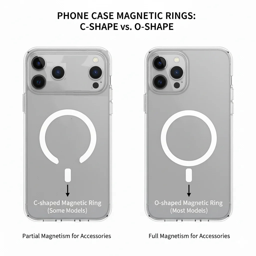 Camera Bracket Acrylic Magnetic Phone Case for IPhone 17 Air 17 16 15 14 Plus 13 12 11 Pro Max with Wrist Strap Lens Film Cover