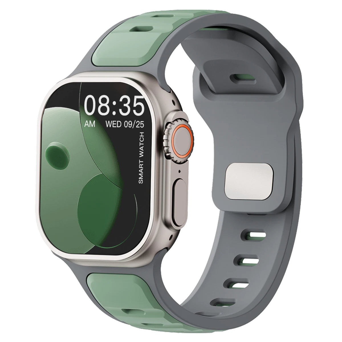 For Iwatch Series 11 10 9 8 7 6 5 4 SE3 Ultra 3/2 Silicone Strap Sports Band for Apple Watch 49mm 46mm 45mm 44mm 42mm 41mm 40mm