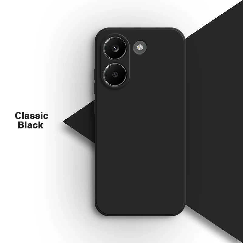 Original Phone Case for Xiaomi Poco X8 Pro X8Pro 5G Internal Flocking Liquid Silicone Camera Protection Luxury Back Covers Shell