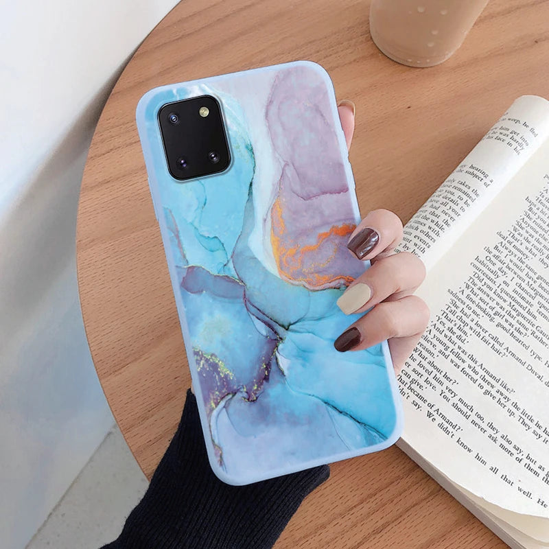 Case For Samsung Galaxy Note 10 Lite Soft Silicone TPU Back Cover Case Protective Coque For Samsung Note10 Lite Funda Capa Shell